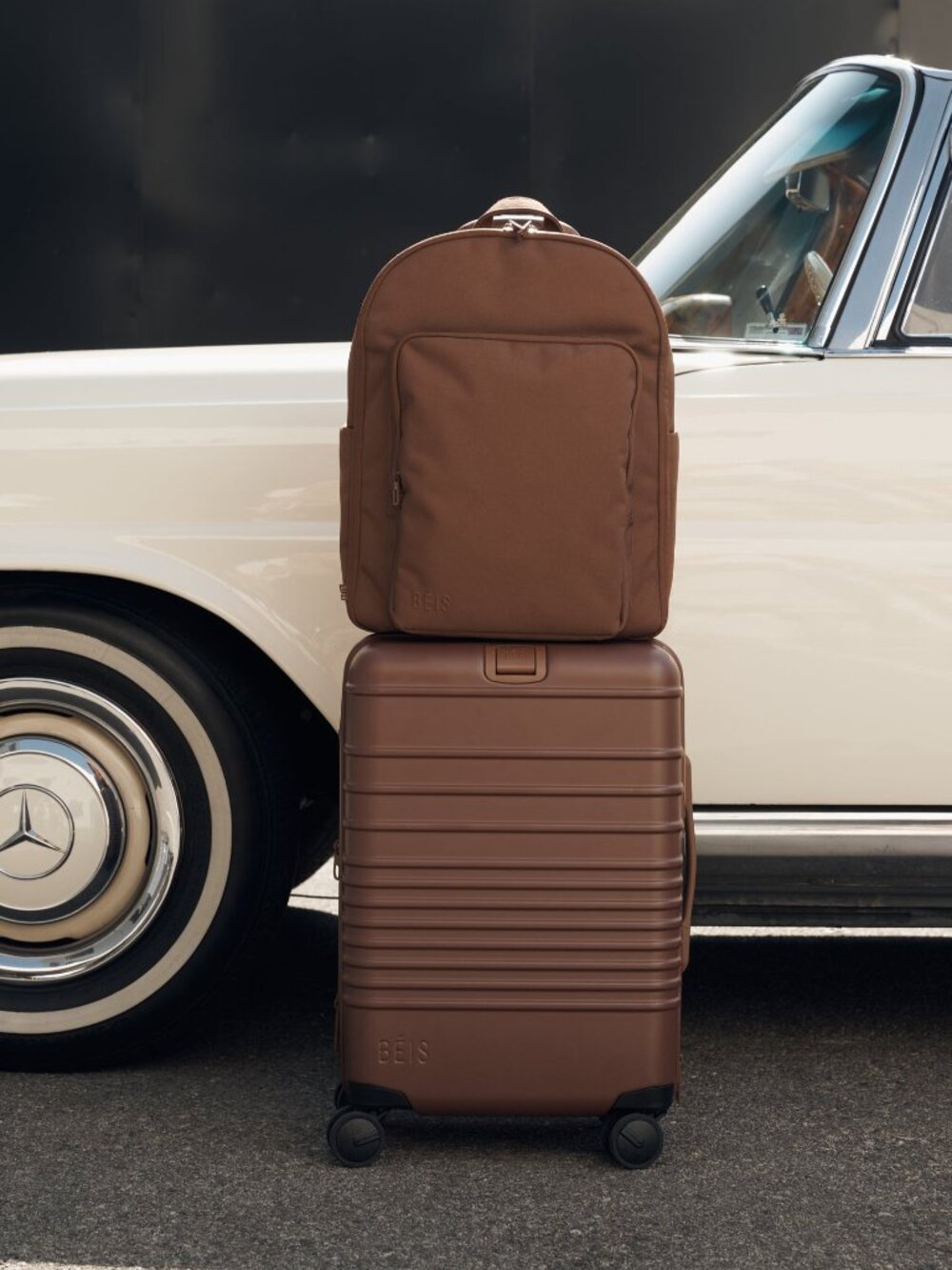 Beis carry-on set MAPLE